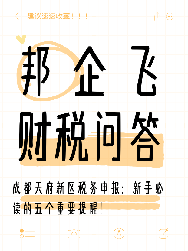 成都天府新区税务申报